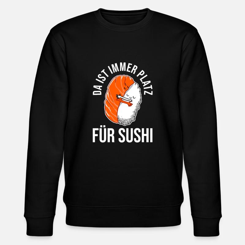 Sushi - Stanley/Stella Unisex Bio-Sweatshirt CHANGER  - Schwarz