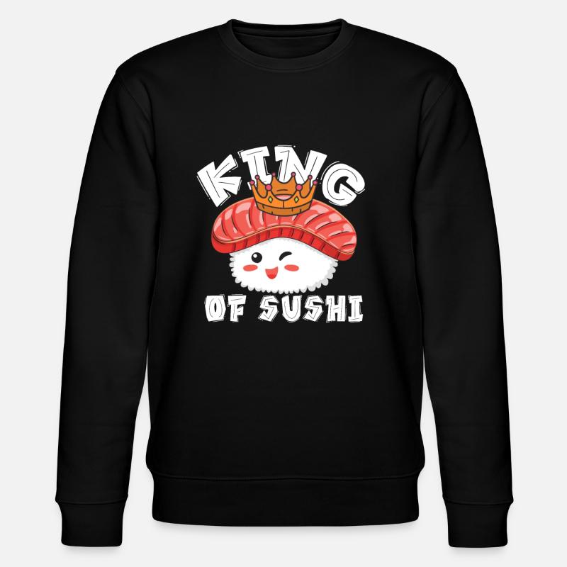 Sushi - Stanley/Stella Unisex Bio-Sweatshirt CHANGER - Schwarz