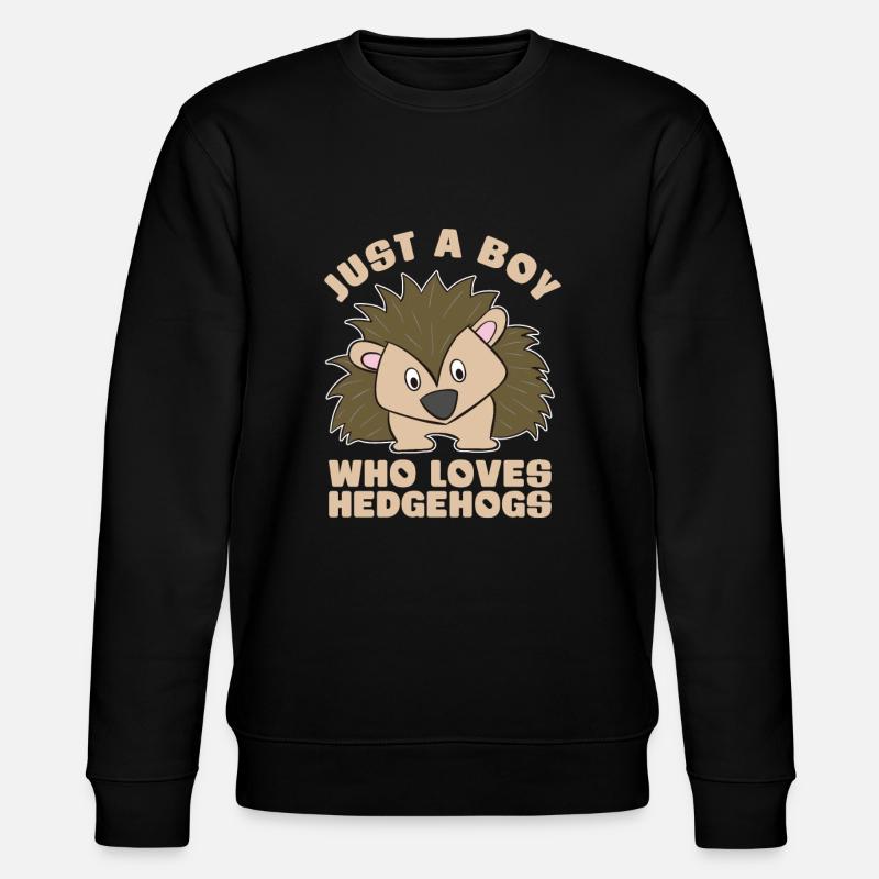 Hérisson - Sweat bio CHANGER Stanley/Stella Unisexe - noir