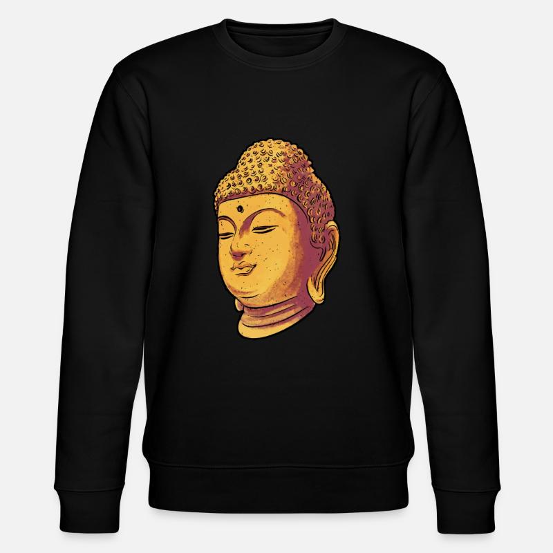 Bouddha bouddhiste bouddhisme - Sweat bio CHANGER Stanley/Stella Unisexe - noir
