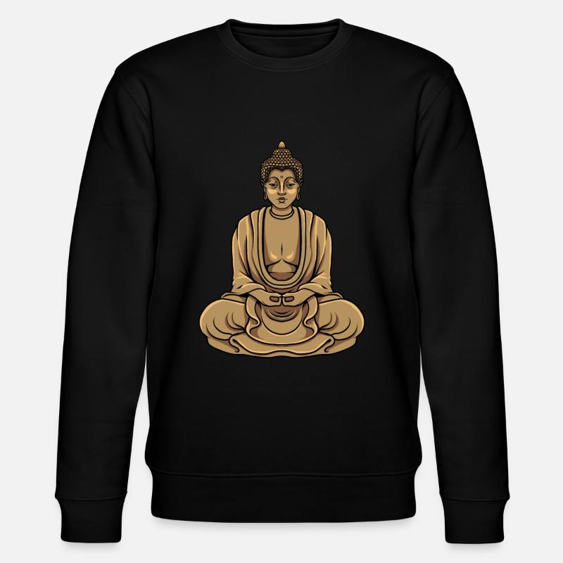 Bouddha bouddhiste bouddhisme - Sweat bio CHANGER Stanley/Stella Unisexe - noir