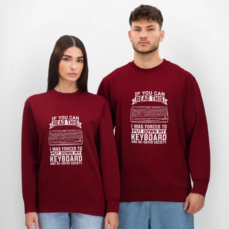 Programmer Coder Software Developer Stanley/Stella CHANGER Unisex Organic Sweatshirt