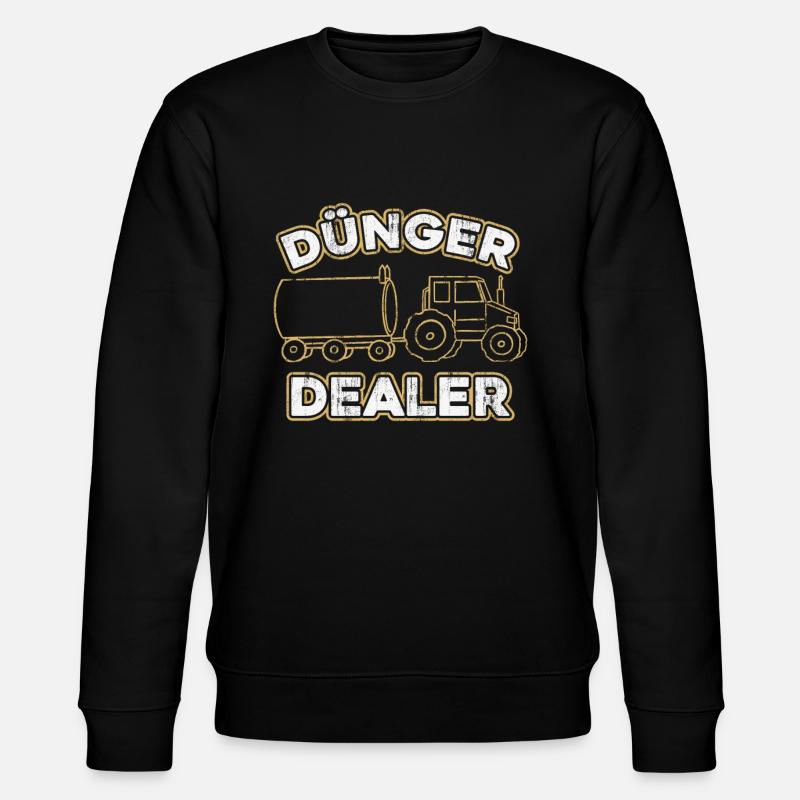 Landwirt Bauer Landwirtschaft - Stanley/Stella Unisex Bio-Sweatshirt CHANGER  - Schwarz