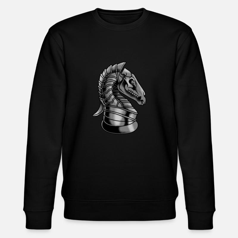 Chess chess piece - Stanley/Stella CHANGER Unisex Organic Sweatshirt - black
