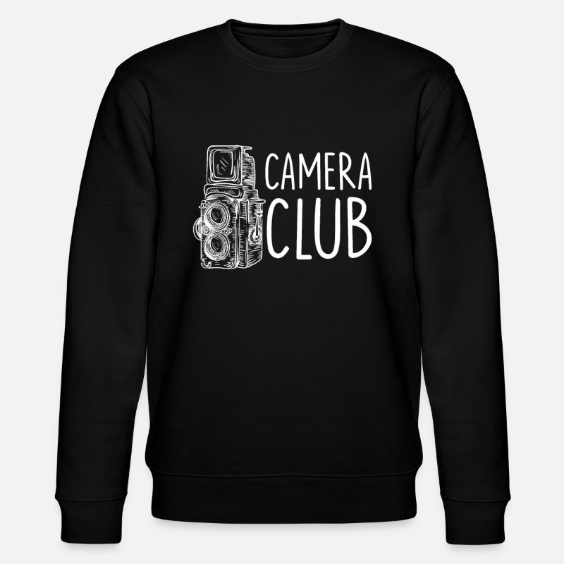 Fotograf Fotografie Kamera - Stanley/Stella Unisex Bio-Sweatshirt CHANGER - Schwarz