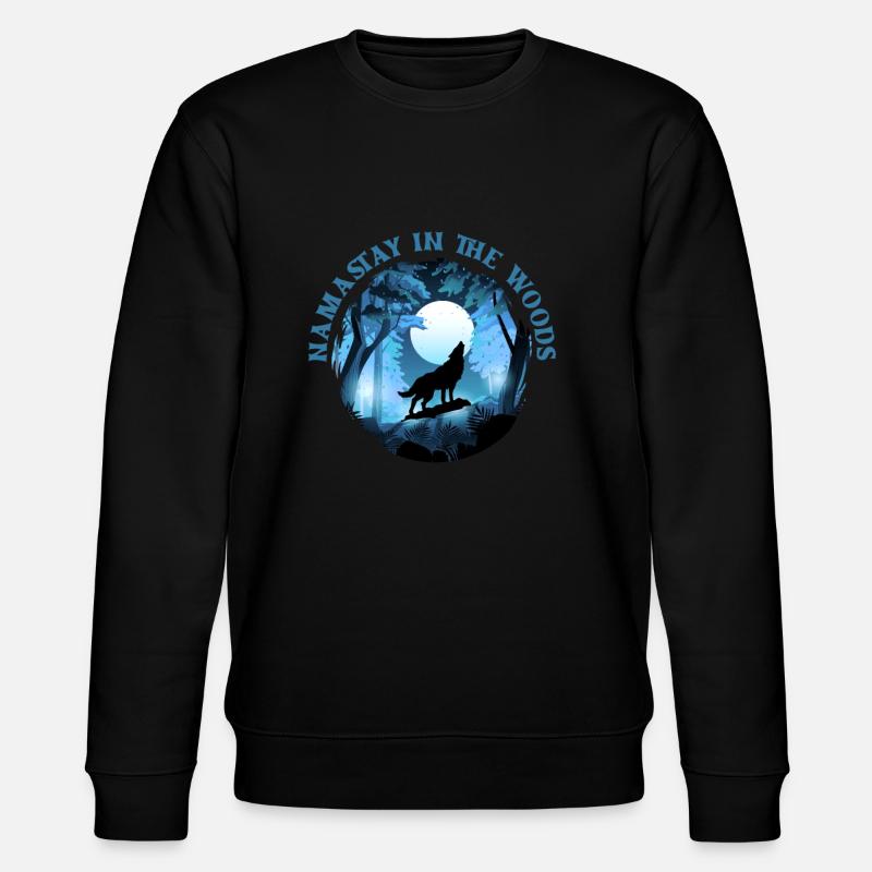 Loup - Sweat bio CHANGER Stanley/Stella Unisexe - noir