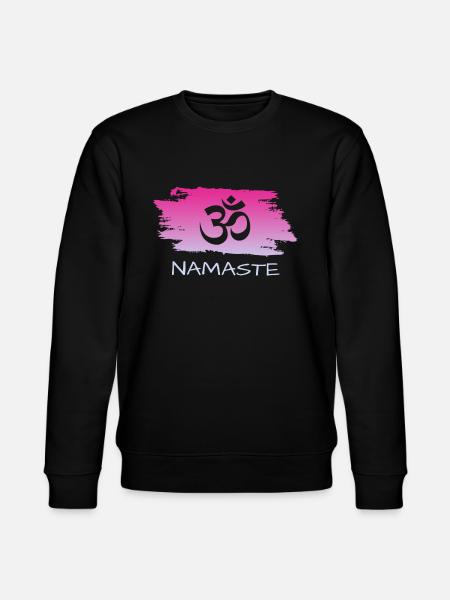 Namaste - Stanley/Stella Unisex Bio-Sweatshirt CHANGER  - Schwarz