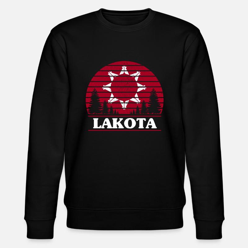 Lakota - Stanley/Stella CHANGER Unisex Organic Sweatshirt - black