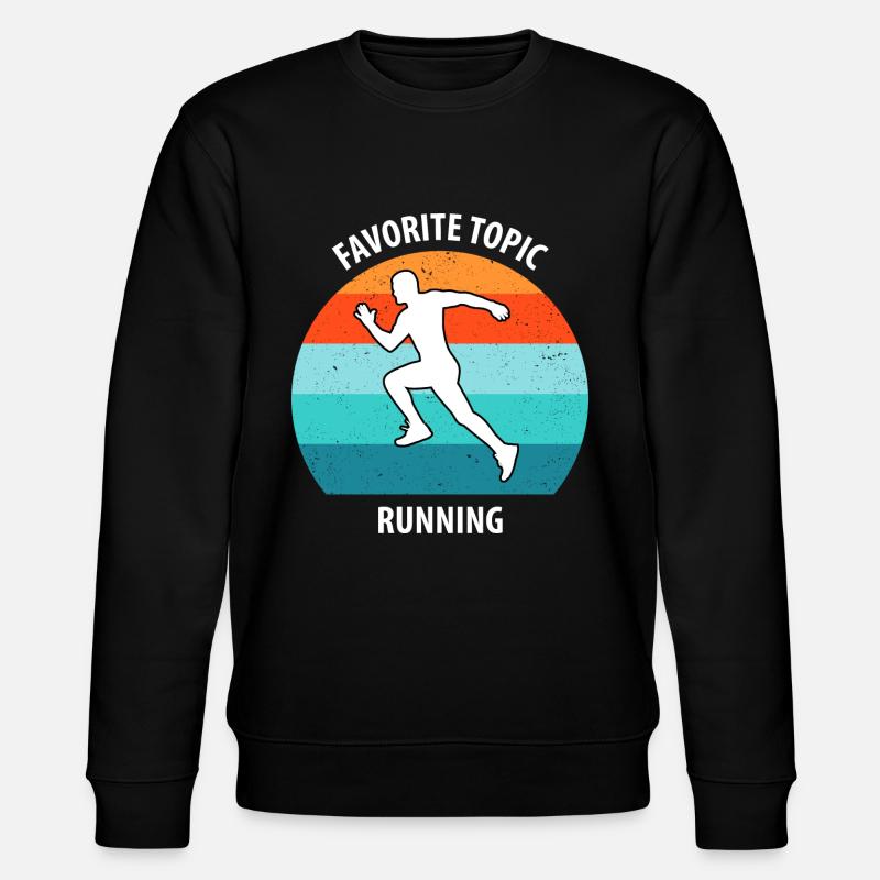 Faire du jogging - Sweat bio CHANGER Stanley/Stella Unisexe - noir