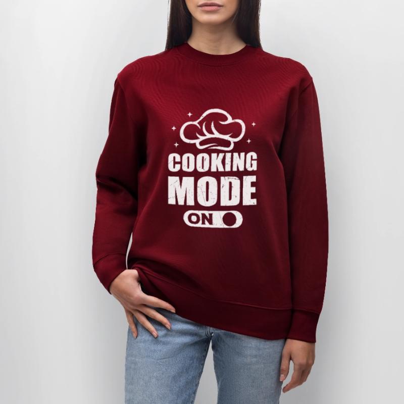 Mode de cuisson sur chapeau de chef cuisinier Mode de cuisson Foo Sweat bio CHANGER Stanley/Stella Unisexe