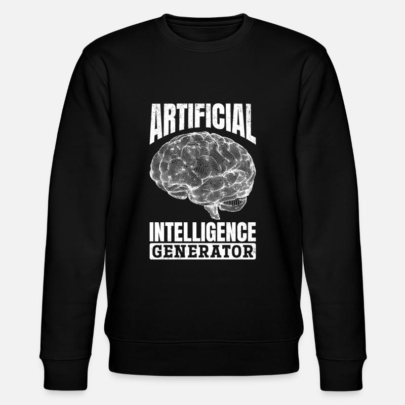 Artificial Intelligence Generator - Stanley/Stella CHANGER Unisex Organic Sweatshirt - black