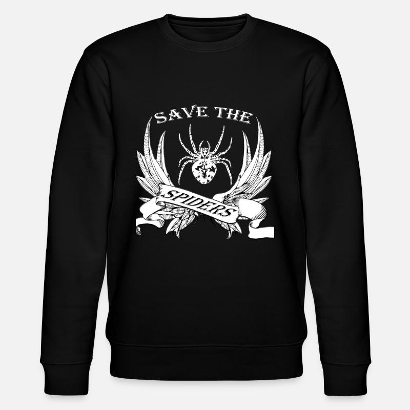 araignée - Sweat bio CHANGER Stanley/Stella Unisexe - noir