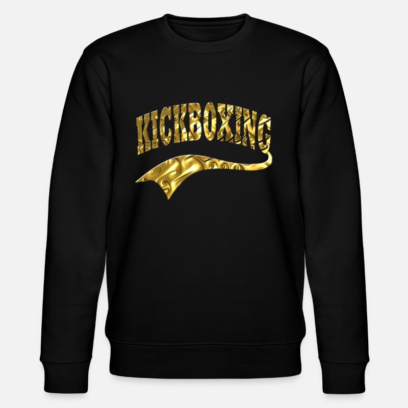 Kickboxen - Stanley/Stella Unisex Bio-Sweatshirt CHANGER  - Schwarz