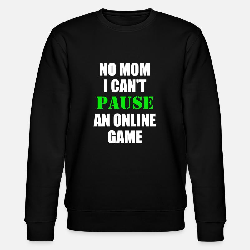 Online Game - Stanley/Stella Unisex Bio-Sweatshirt CHANGER  - Schwarz