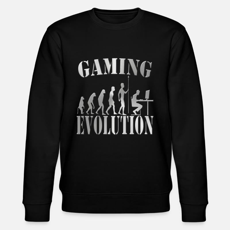 Gaming - Stanley/Stella Unisex Bio-Sweatshirt CHANGER  - Schwarz