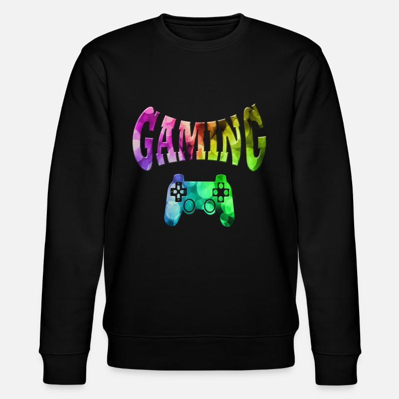 Gaming - Stanley/Stella Unisex Bio-Sweatshirt CHANGER  - Schwarz