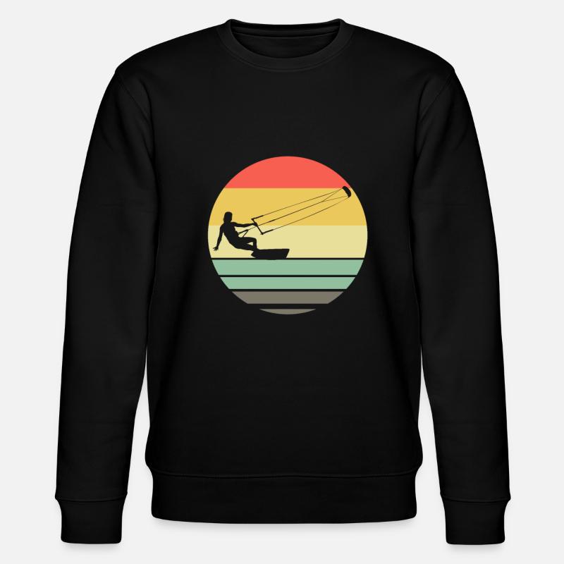 kiteboard - Sweat bio CHANGER Stanley/Stella Unisexe - noir