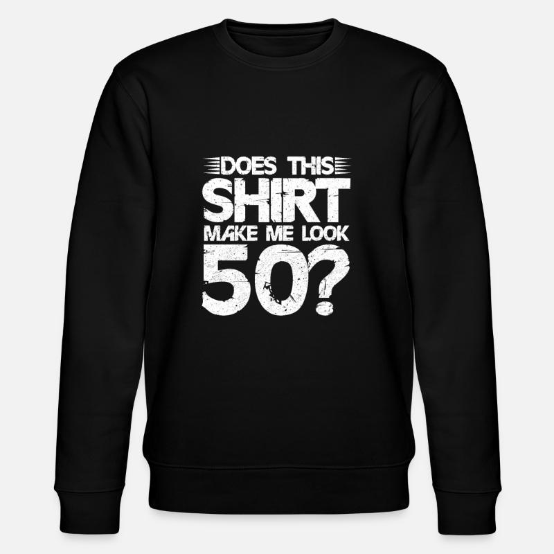 50 ans - Sweat bio CHANGER Stanley/Stella Unisexe - noir