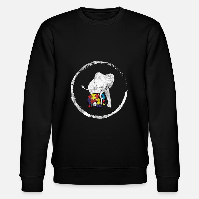 autisme - Sweat bio CHANGER Stanley/Stella Unisexe - noir