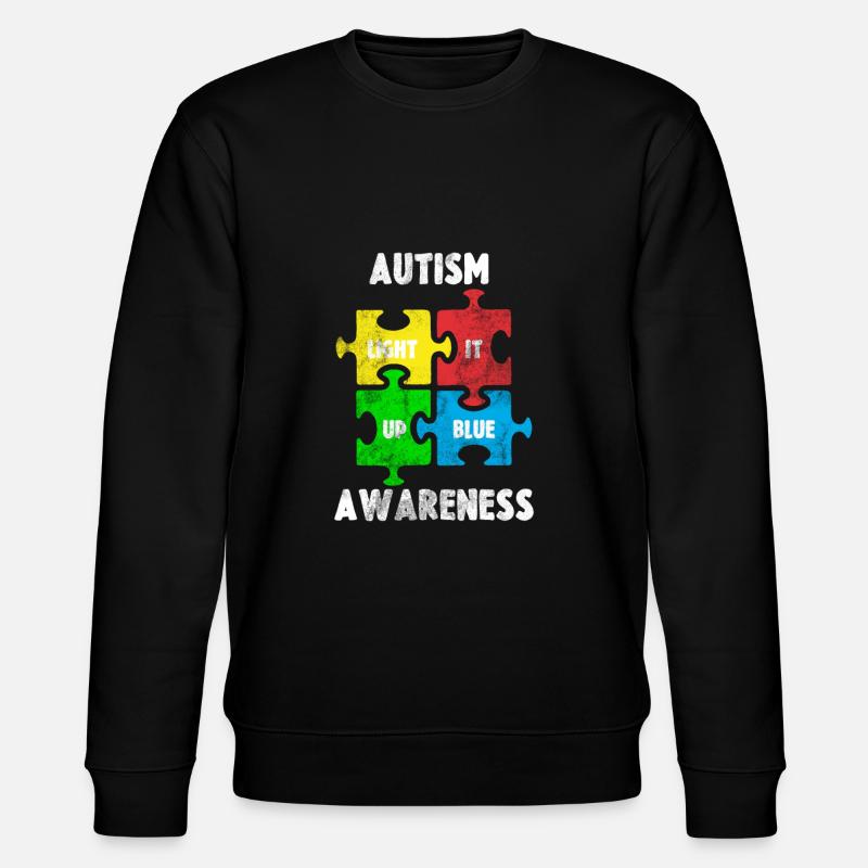 autisme - Sweat bio CHANGER Stanley/Stella Unisexe - noir