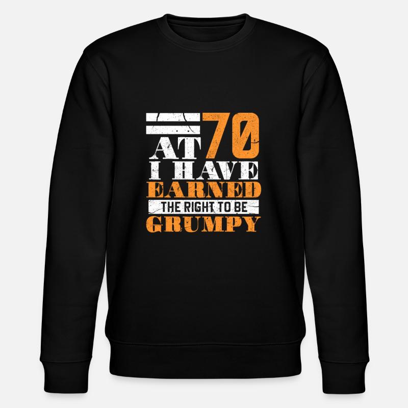 70e anniversaire - Sweat bio CHANGER Stanley/Stella Unisexe - noir