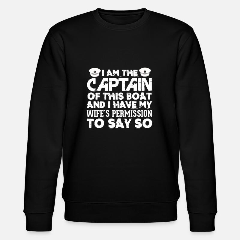 capitaine - Sweat bio CHANGER Stanley/Stella Unisexe - noir