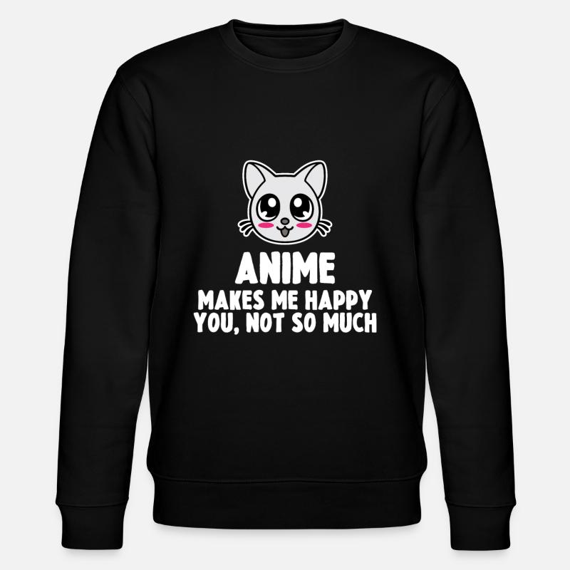 Anime - Stanley/Stella CHANGER Unisex Organic Sweatshirt - black