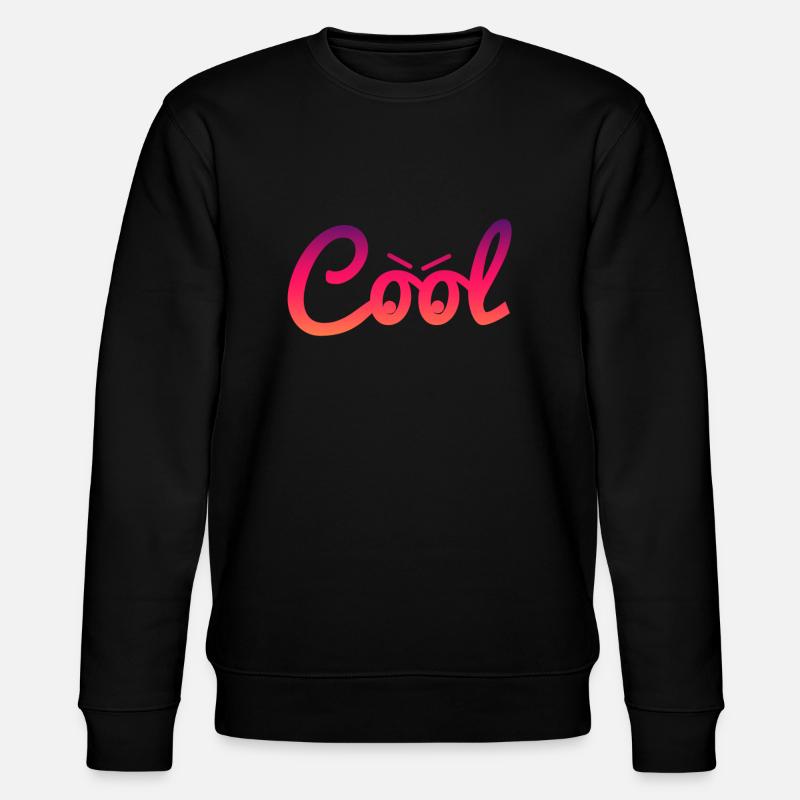 cool Cool - Stanley/Stella Unisex Bio-Sweatshirt CHANGER  - Schwarz