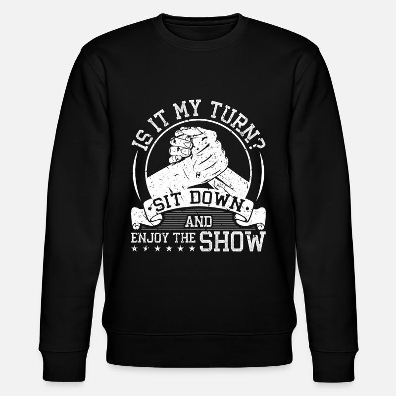 Arm Wrestle - Stanley/Stella Unisex Bio-Sweatshirt CHANGER  - Schwarz
