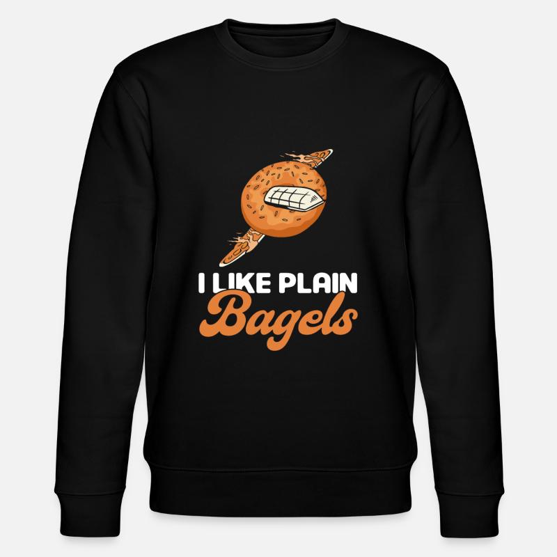 Bagel Food Gift Bagel - Sweat bio CHANGER Stanley/Stella Unisexe - noir