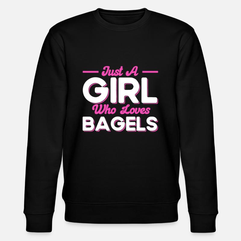 Bagel Food Gift Bagel - Sweat bio CHANGER Stanley/Stella Unisexe - noir
