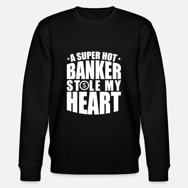 Banquier Banque Argent Banquier - Sweat bio CHANGER Stanley/Stella Unisexe - noir