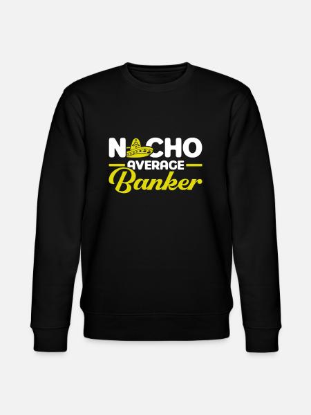 Bankier Bank Money Bankier - Stanley/Stella Uniseks bio-sweatshirt CHANGER  - zwart