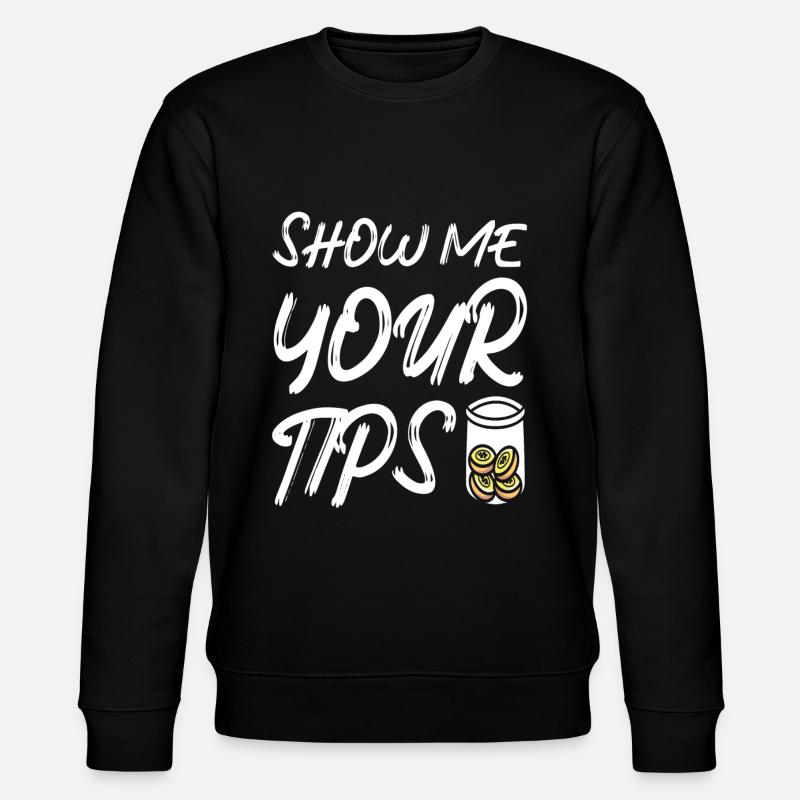 Barkeeper Geschenk Mixologist Spruch Bar - Stanley/Stella Unisex Bio-Sweatshirt CHANGER  - Schwarz