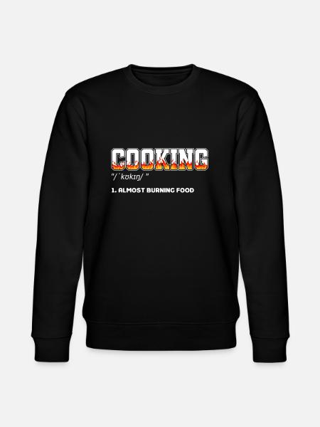 Chef Saying Gift Funny Chef - Stanley/Stella CHANGER Unisex Organic Sweatshirt - black