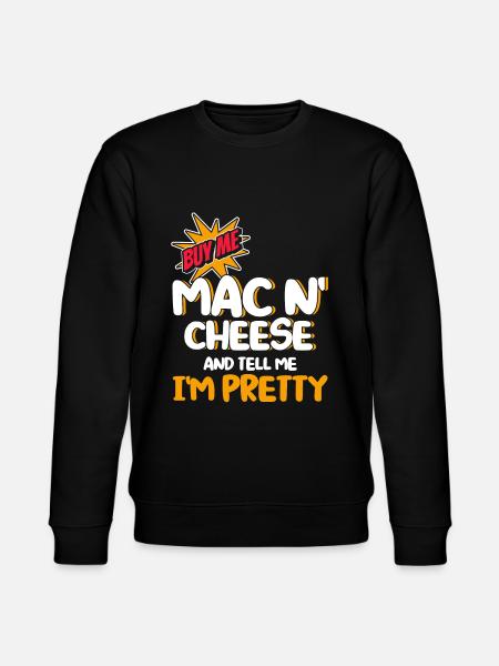 Mac N Ost Gave Citat Mac N Ost - Stanley/Stella økologisk unisex-sweatshirt CHANGER  - sort