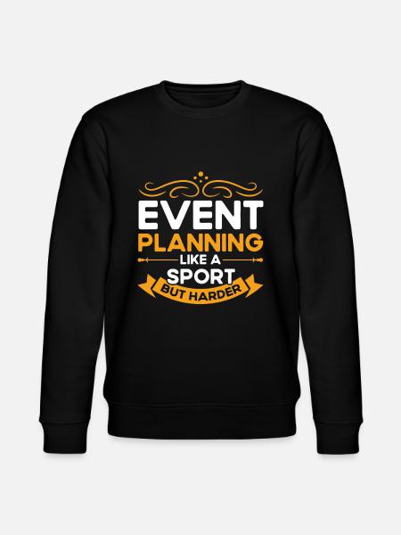 Eventplaner Hochzeitsplaner Event Manager - Stanley/Stella Unisex Bio-Sweatshirt CHANGER  - Schwarz