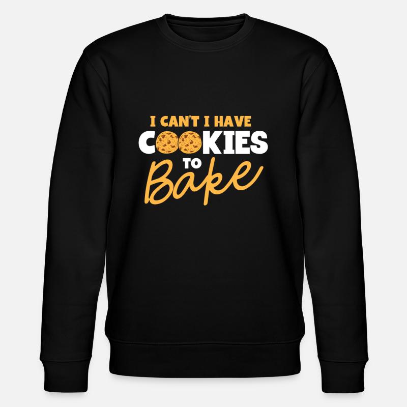 Bakery Baking Baker Baker - Stanley/Stella CHANGER Unisex Organic Sweatshirt - black