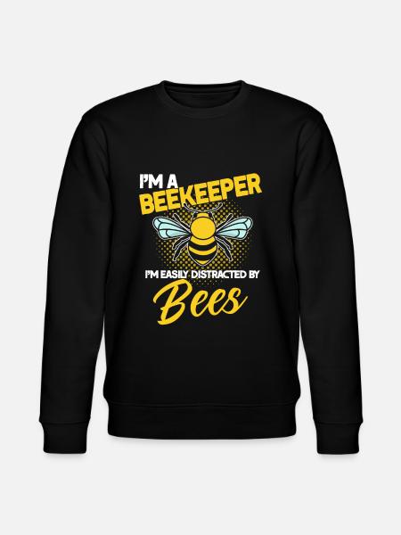 Beekeeping Beekeepers Bees Honey Beekeepers - Stanley/Stella CHANGER Unisex Organic Sweatshirt - black