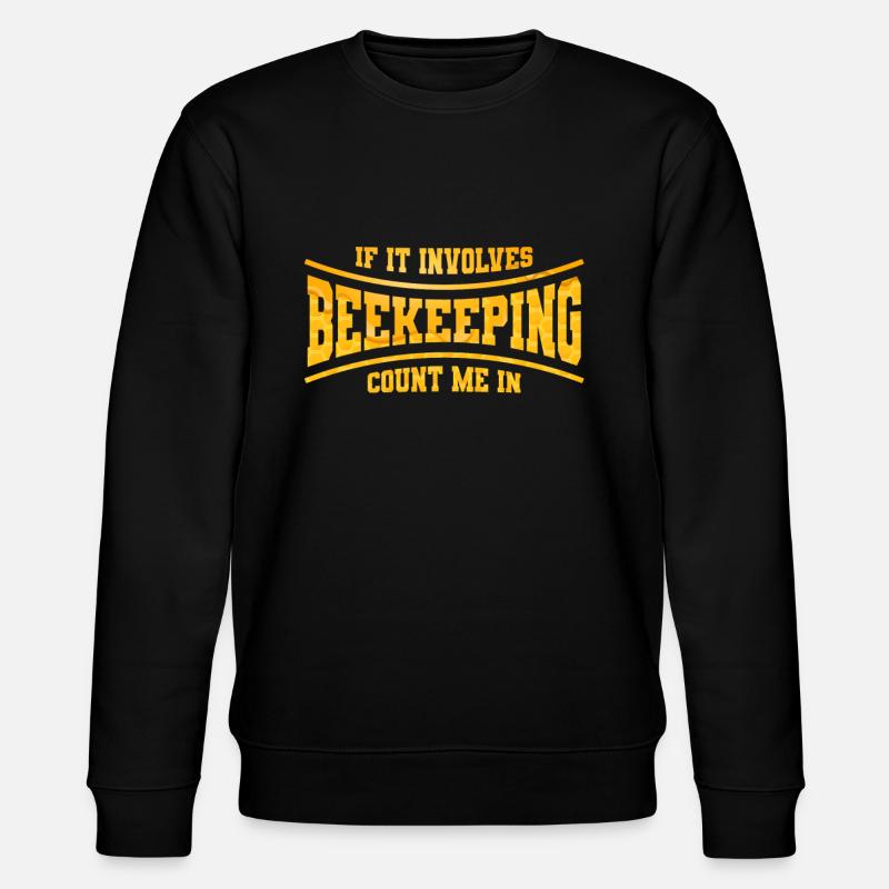 Apiculture Apiculteurs Abeilles Apiculteurs - Sweat bio CHANGER Stanley/Stella Unisexe - noir