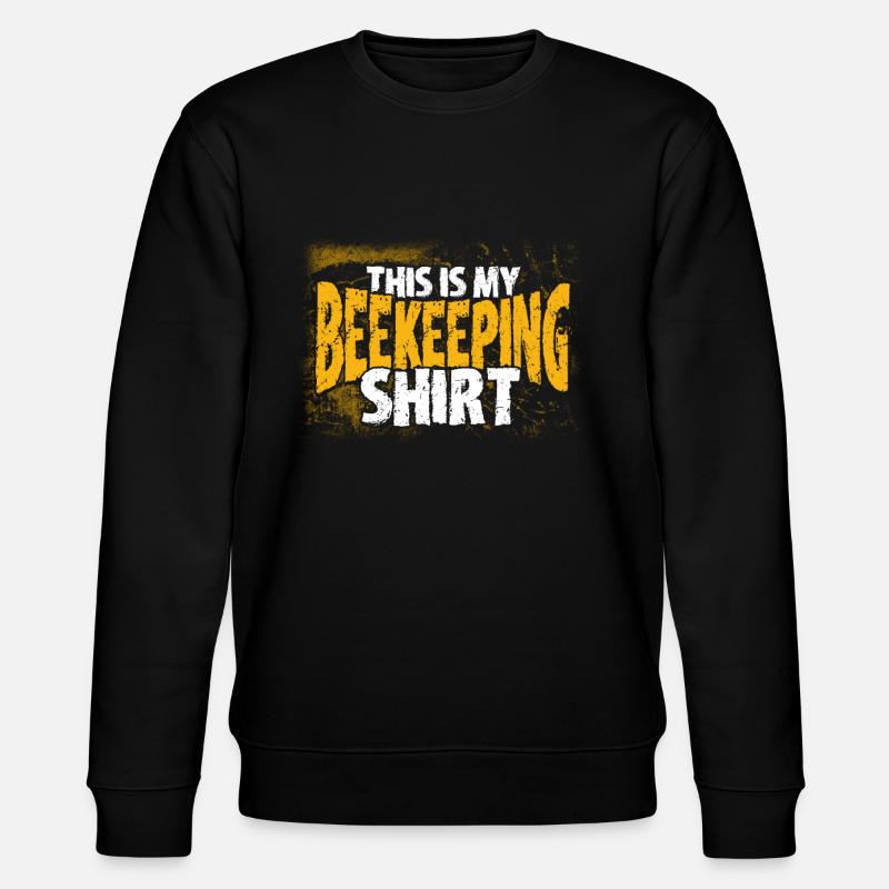 Apiculture Apiculteurs Abeilles Apiculteurs - Sweat bio CHANGER Stanley/Stella Unisexe - noir
