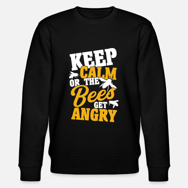 Beekeeping Beekeepers Bees Honey Beekeepers - Stanley/Stella CHANGER Unisex Organic Sweatshirt - black