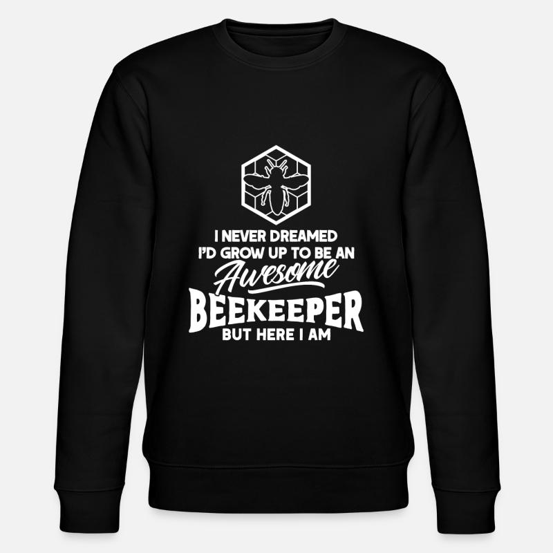 Beekeeping Beekeepers Bees Honey Beekeepers - Stanley/Stella CHANGER Unisex Organic Sweatshirt - black