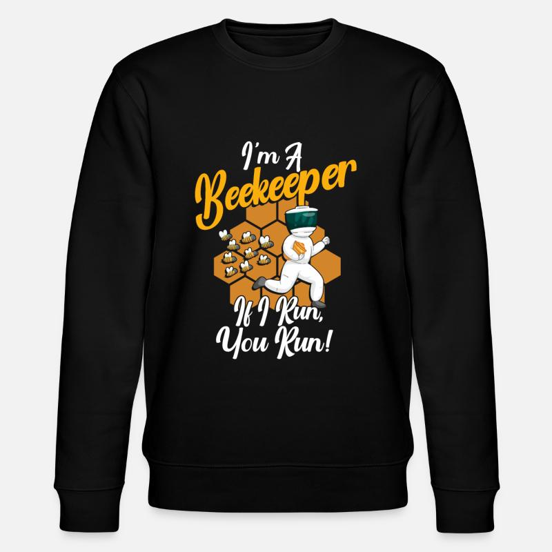Beekeeping Beekeepers Bees Honey Beekeepers - Stanley/Stella CHANGER Unisex Organic Sweatshirt - black