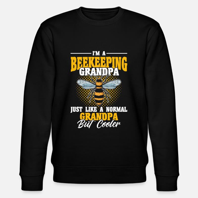 Apiculture Apiculteurs Abeilles Apiculteurs - Sweat bio CHANGER Stanley/Stella Unisexe - noir
