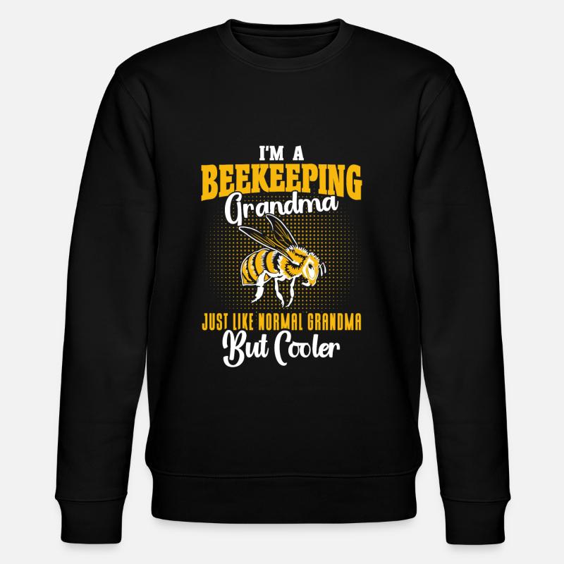 Apiculture Apiculteurs Abeilles Apiculteurs - Sweat bio CHANGER Stanley/Stella Unisexe - noir