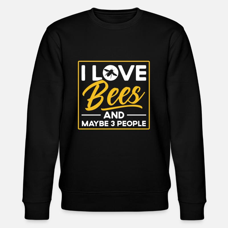 Beekeeping Beekeepers Bees Honey Beekeepers - Stanley/Stella CHANGER Unisex Organic Sweatshirt - black