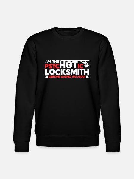 Locksmith Lock Picking Employee Locksmith - Stanley/Stella CHANGER Unisex Organic Sweatshirt - black