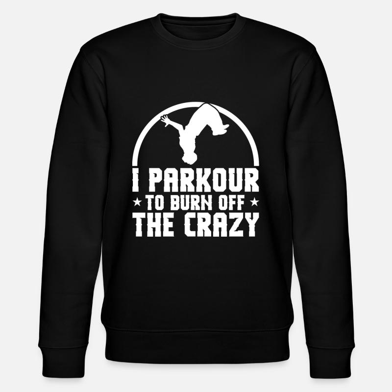 Parkour Cadeau Freerunning Parkour Runner - Sweat bio CHANGER Stanley/Stella Unisexe - noir