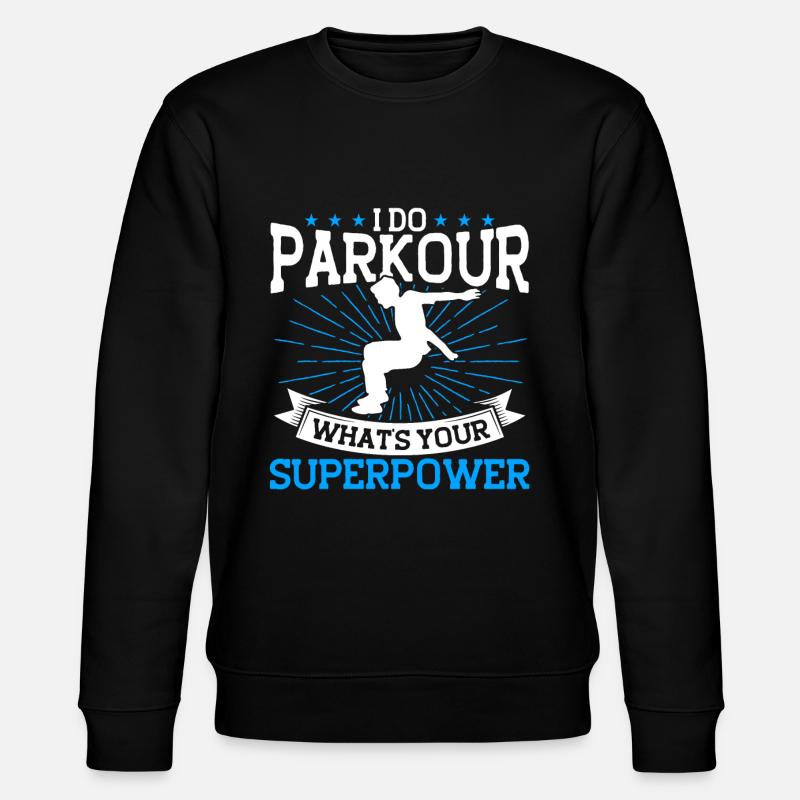 Parkour Cadeau Freerunning Parkour Runner - Sweat bio CHANGER Stanley/Stella Unisexe - noir